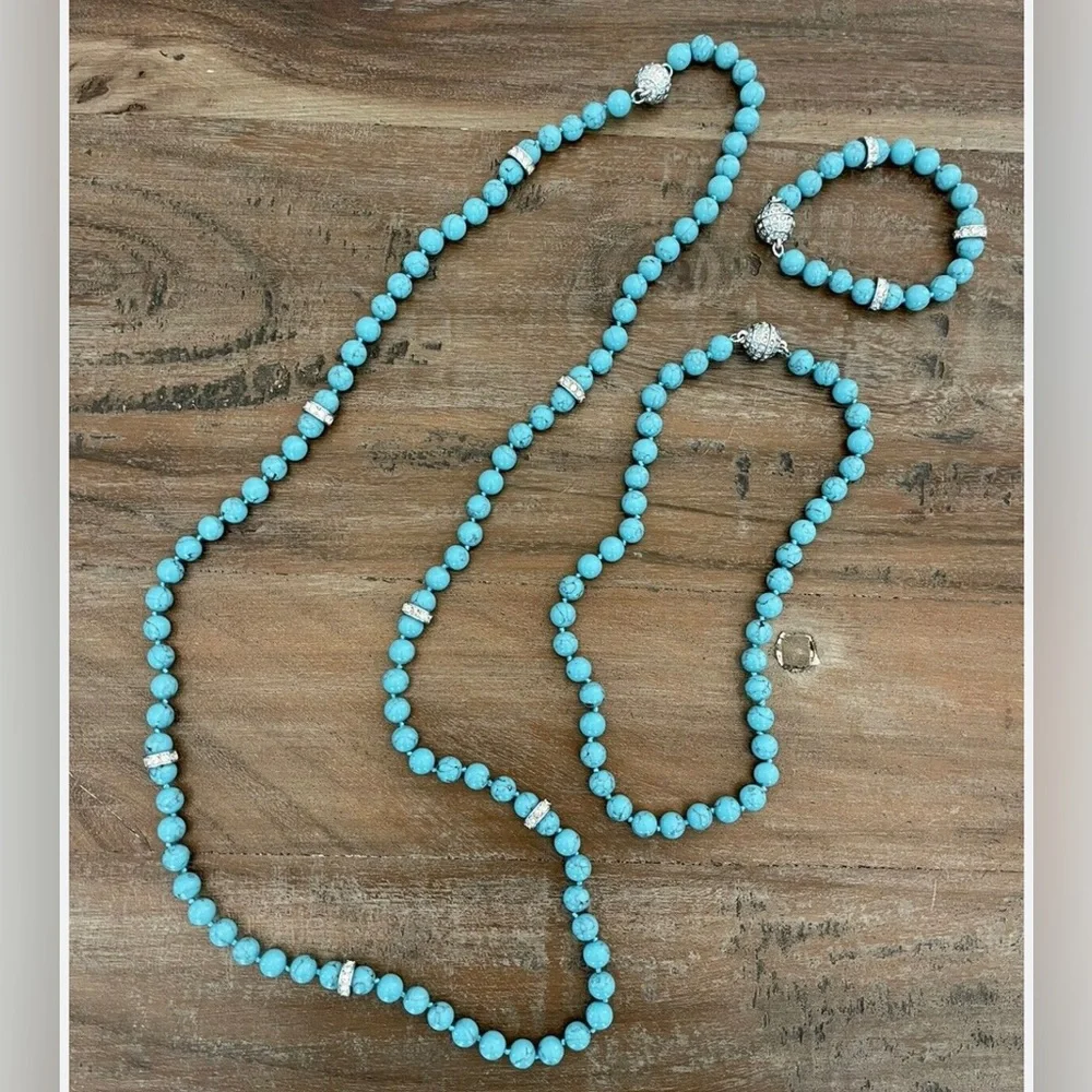 Chloe & Isabel Turquoise Set - Picture 1 of 2